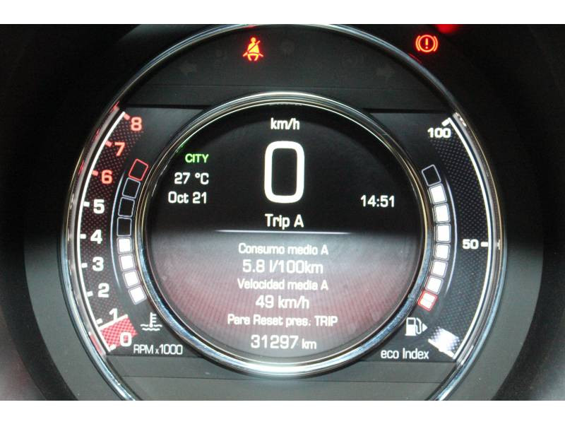 Photo 10 Fiat 500 1.2 69 ch S Plus essence noir en vente chez Francepronet Car Center Photo 10 de l'offre de FIAT 500 1.2 69 ch S Plus à 9990€ chez Francepronet Car Center