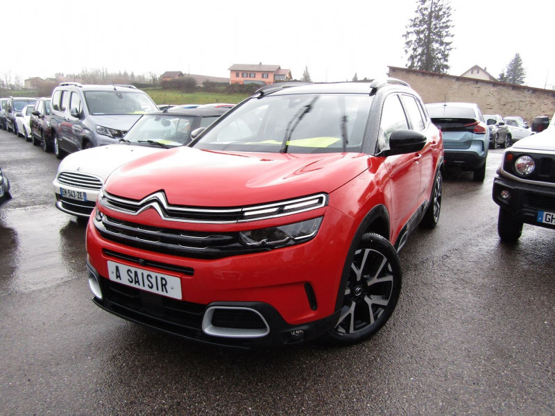 Citroen C5 AIRCROSS BOITE AUTO EAT.8 PALETTE BICOLOR SHINE BLUEHDI 130 GPS USB CAMÉRA 360 FULL LEDS Diesel ROUGE TOIT NOIR Occasion à vendre