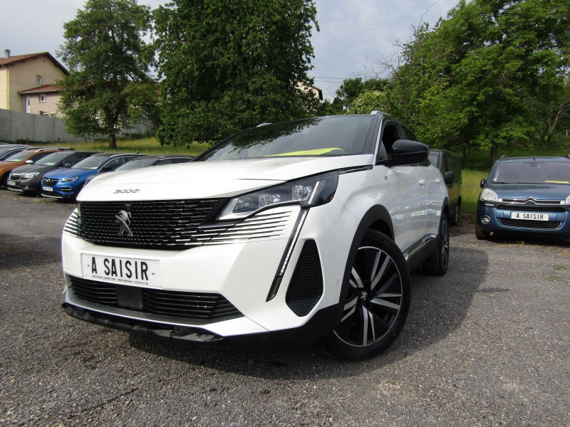 Peugeot 3008 PHASE 4 GT PACK EAT.8 BOITE AUTO BLUEHDI 130 CV BICOLOR CAMÉRA 360 GPS SIÈGES ELECT MÉMO Diesel BLANC NACRÉ NOIR Occasion à vendre