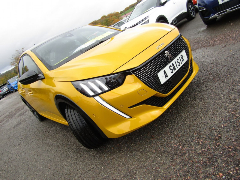 Peugeot 208 III 1L5 BLUEHDI 100 CV GT SPORT LUXE BICOLOR GPS CAMÉRA FULL LEDS CUIR JANTES 17 BV6 Diesel JAUNE TOIT NOIR Occasion à vendre