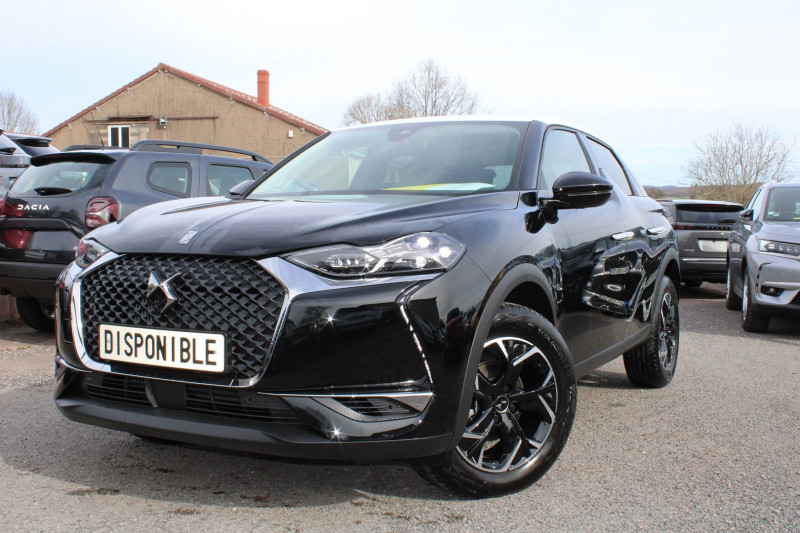 Ds DS 3 CROSSBACK FAUBOURDG  LED USB RE RADAR BLUETOOTH RÉGULATEUR Diesel NOIR/TOITBLANC Occasion à vendre