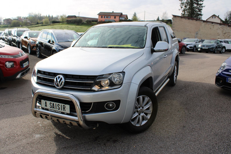 Volkswagen AMAROK PICKUP 2L TDI 180 DIESEL BOITE AUTO LUXE GPS MÉDIA BLUETOOTH REGULATEUR ATTELAGE Diesel GRIS ALU Occasion à vendre