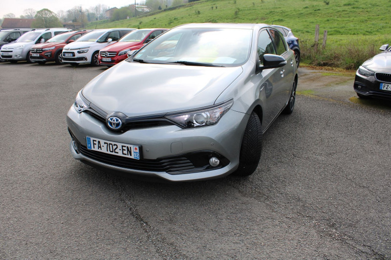 Toyota AURIS HYBRIDE 136 CV EXECUTIVE GPD 3D CAMÉRA USB JA 17 BLUETOOTH RÉGULATEUR BOITE AUTO Hybride GRIS SIDERAL Occasion à vendre