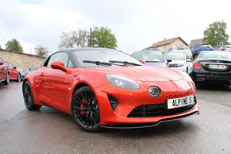 Photo 3 de l'offre de ALPINE A110 S  KIT AERO  300 CV GPS CAMÉRA FOCAL CARBONE MICROFIBRE JA 18 BOITE EDC + PALETTES à 95000€ chez Bougel transactions