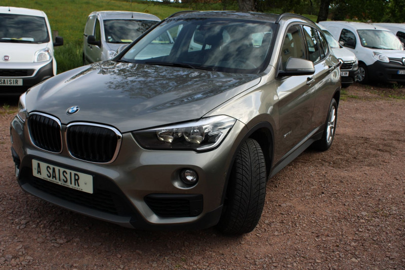 Bmw X1 (F48) S-DRIVE18 D LOUNGE 136 CV HARMAN & KARDON GPS USB JA 17 RADAR BLUETOOTH LIMITEUR Diesel MARRON GLACÉ Occasion à vendre