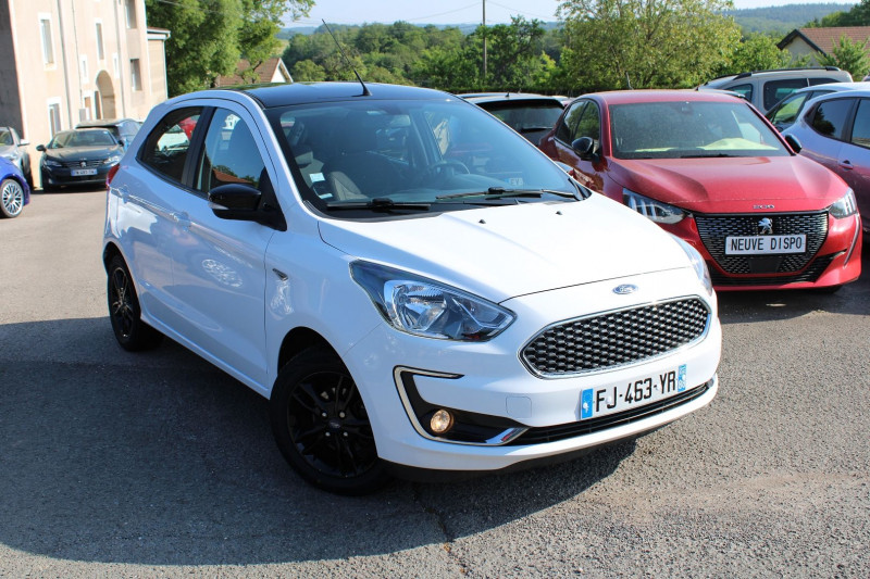 Ford KA+ TI-VCT 85 CV ESSENCE BLACK EDITION CLIM USB RE BI-COLOR JA 15 BLUETOOTH LIMITEUR Essence BLANC / TOIT NOIR Occasion à vendre