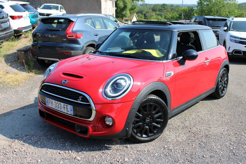 Mini MINI COOPER-S 192 CV HEDDON STREET LUXE BOITE AUTO.7 CAMÉRA GPS TOIT OUVRANT CUIR LED Essence ROUGE TOIT NOIR Occasion à vendre