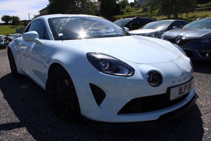 Photo 4 de l'offre de ALPINE A110 SPORT 1L8 TURBO 252CV BOITE AUTO + PALETTE GPS MI CUIR BACQUET JA 18 FULL LEDS à 59990€ chez Bougel transactions