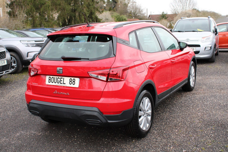 Photo 6 Seat ARONA II TSI 90 CV STYLE ESSENCE+GNV GAZ GPS 3D FULL LED JA 16 RADAR BLUETOOTH RÃGULATEUR GAZ GNV ROUGE EMOTION en vente chez Bougel transactions Photo 6 de l'offre de SEAT ARONA II TSI 90 CV STYLE ESSENCE+GNV GAZ GPS 3D FULL LED JA 16 RADAR BLUETOOTH RÃGULATEUR à 16900€ chez Bougel transactions