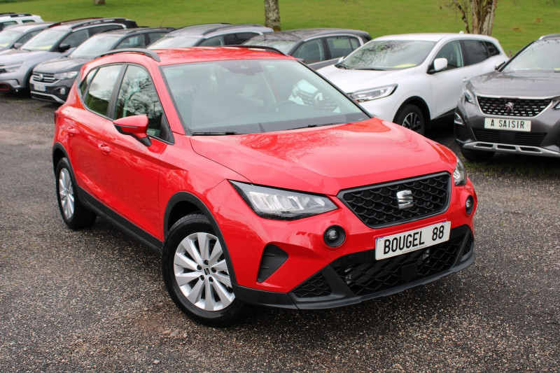 Photo 3 Seat ARONA II TSI 90 CV STYLE ESSENCE+GNV GAZ GPS 3D FULL LED JA 16 RADAR BLUETOOTH RÃGULATEUR GAZ GNV ROUGE EMOTION en vente chez Bougel transactions Photo 3 de l'offre de SEAT ARONA II TSI 90 CV STYLE ESSENCE+GNV GAZ GPS 3D FULL LED JA 16 RADAR BLUETOOTH RÃGULATEUR à 16900€ chez Bougel transactions