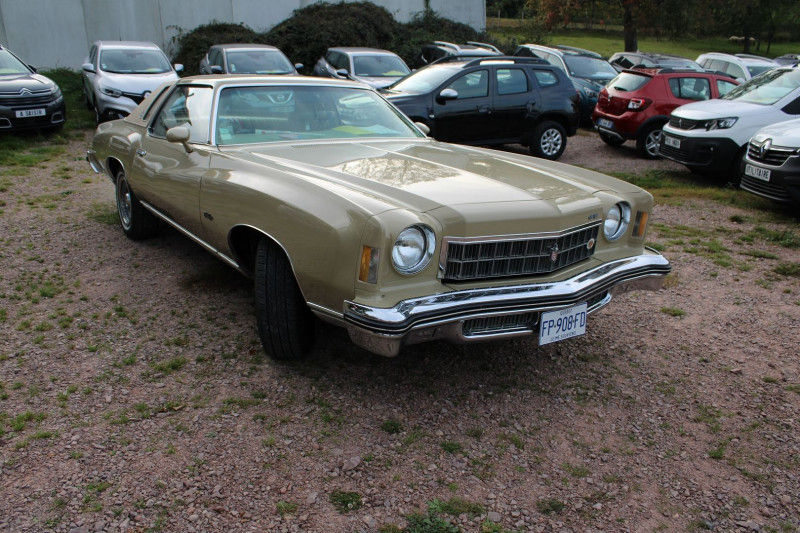 Chevrolet MONTE CARLO COUPÉ 5L7 V8 140 CV  6 PLACES  AMÉRICAN CAR BOITE AUTO RARE AVEC EXPERTISE Essence BEIGE RETRO Occasion à vendre