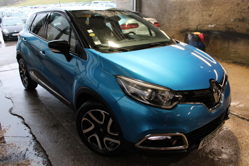 Renault CAPTUR II ENERGY INTENS ECO² 1L5 DCI 90 CV GPS 3D CLIM AUTO USB JA 17 BLUETOOTH RÉGULATEUR Diesel BLEU/TOIT NOIR Occasion à vendre