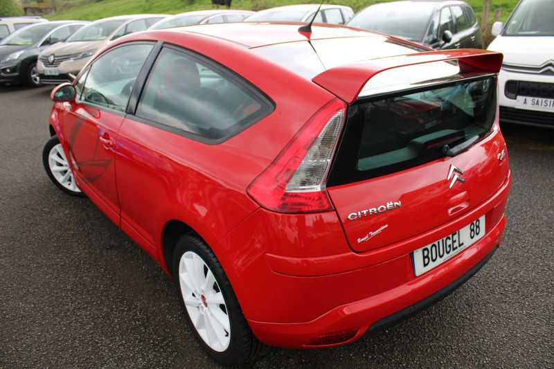 Photo 4 de l'offre de CITROEN C4 COUPE VTI 120 CV BY LOEB EDITION LIMITÉE  N°533  JA 17 BLANCHE CLIM AUDIO RÉGULATEUR à 7990€ chez Bougel transactions