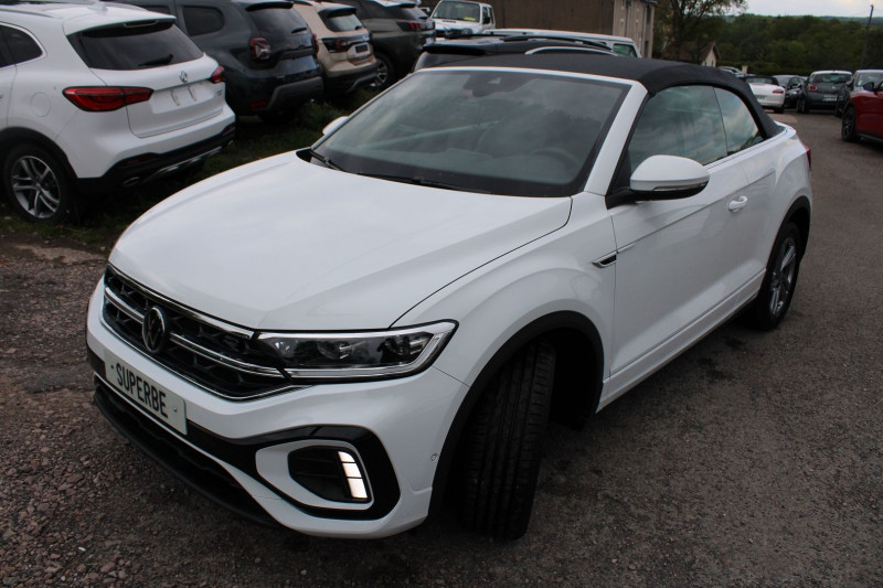 Photo 9 de l'offre de VOLKSWAGEN T-ROC II CABRIOLET R-LINE TSI 150 CV GPS CARPLAY CAMÉRA FULL LED USB JA 17 PARK ASSIST BOITE DSG-7 à 38990€ chez Bougel transactions