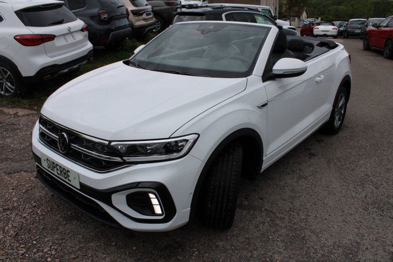 Photo 4 de l'offre de VOLKSWAGEN T-ROC II CABRIOLET R-LINE TSI 150 CV GPS CARPLAY CAMÉRA FULL LED USB JA 17 PARK ASSIST BOITE DSG-7 à 38990€ chez Bougel transactions