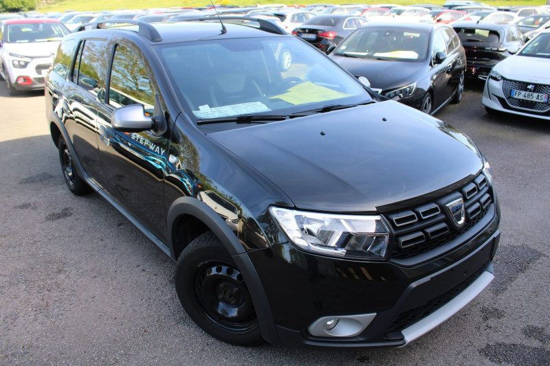 Dacia LOGAN MCV STEPWAY BREAK 1L5 BLUEDCI 95 CAMÉRA RÉGULATEUR BLUETOOTH GPS USB LEDS ACCOUDOIR Diesel NOIR INTENSE Occasion à vendre