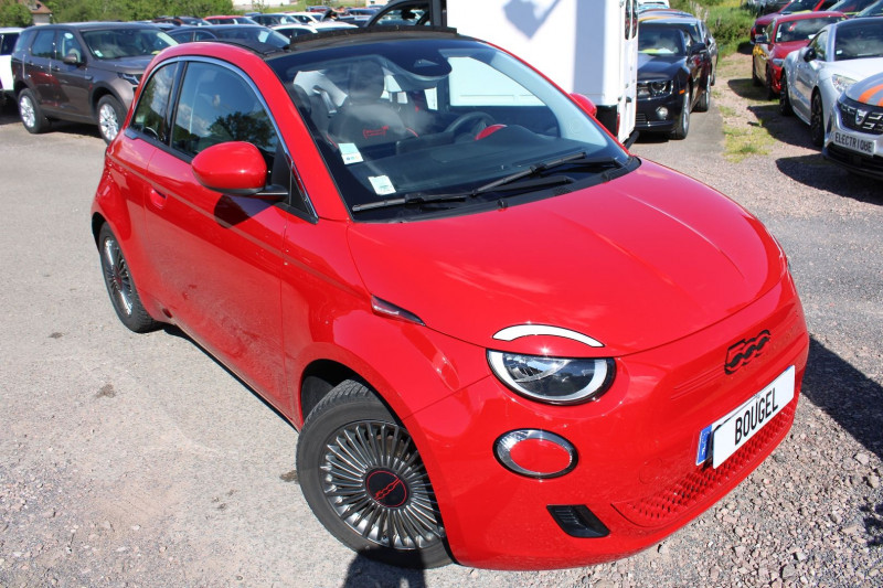 Fiat 500C E 95CH (RED) Electrique ROUGE DESIR Occasion à vendre