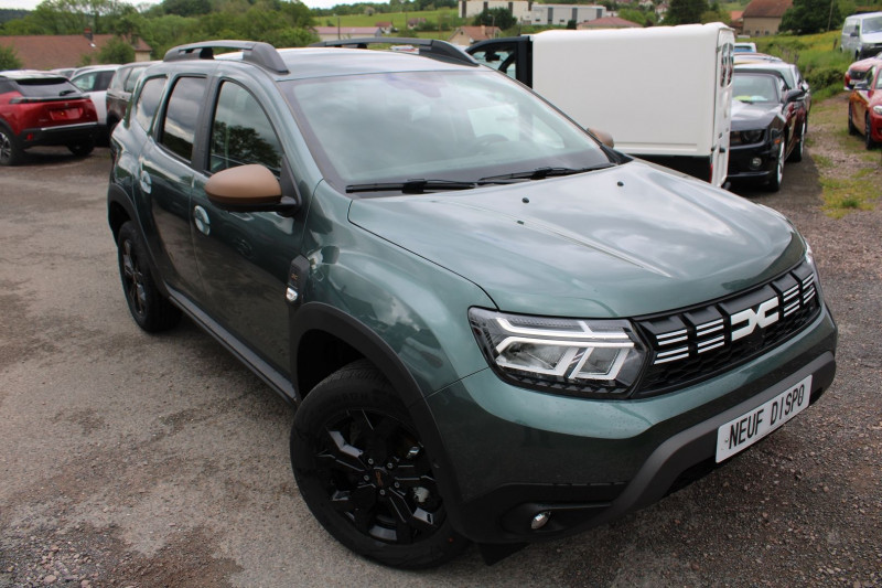 Dacia DUSTER 5 TCE 150 CV EXTREME GPS 3D JA 17 CAMÉRA 360° FULL LED RÉGULATEUR BOITE AUTO EDC Essence CEDAR GREEN Occasion à vendre