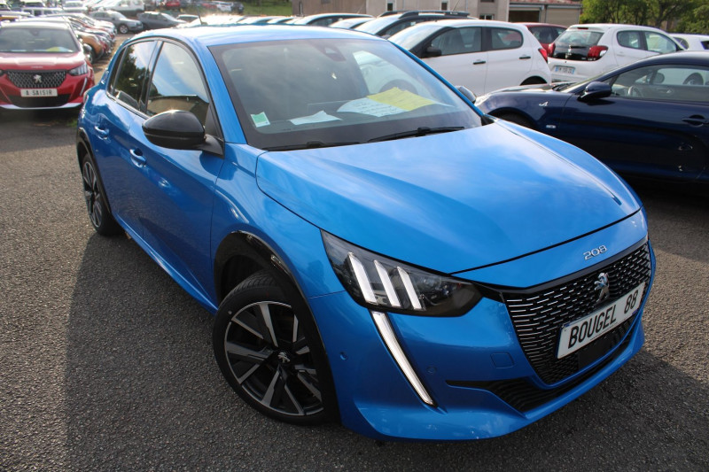 Peugeot 208 III GT BLUE HDI 100 CV GPS 3D CAMÉRA FULL LED TRIDENT USB JA 17 I-COKPIT RÉGULATEUR Diesel BLEU VERTIGO Occasion à vendre