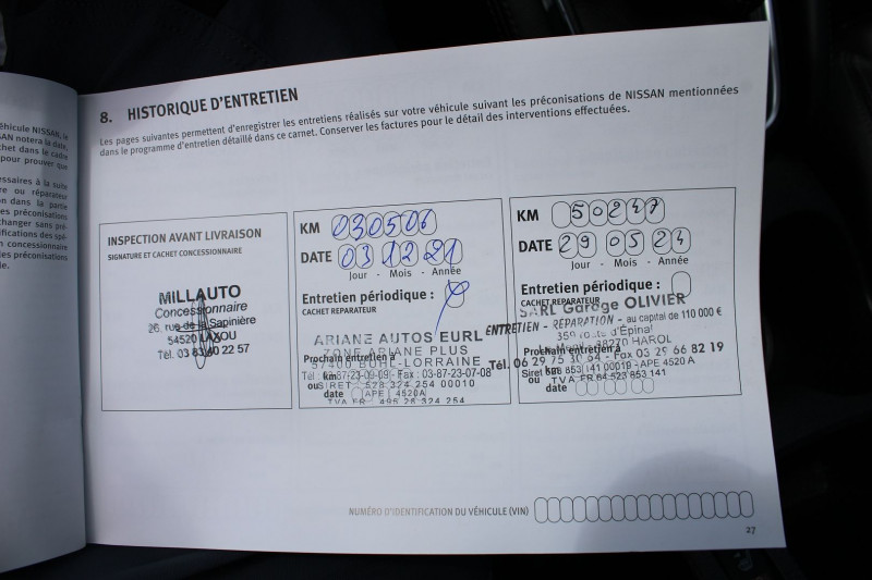 Photo 22 de l'offre de NISSAN QASHQAI 4 DIG-T 163 CV TEKNA GPS 3D CAMÉRA 360° USB ATTELAGE FULL LED BLUETOOTH RÉGULATEUR à 19990€ chez Bougel transactions