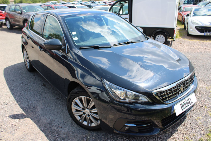 Peugeot 308 III 2L BLUE HDI 150 CV ALLURE GPS 3D CAMÉRA MI/CUIR RE USB JA 6 BLUETOOTH RÉGULATEUR Diesel GRIS HURICANE Occasion à vendre