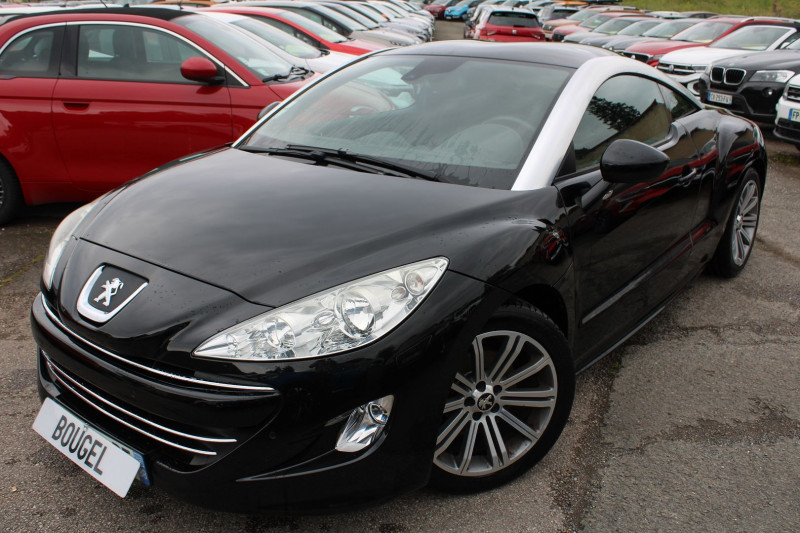 Peugeot RCZ PACK THP 156 CV CLIM BECQUET ELECT AUDIO USB RE JA 18 RADAR BLUETOOTH RÉGULATEUR Essence NOIR PERLA Occasion à vendre