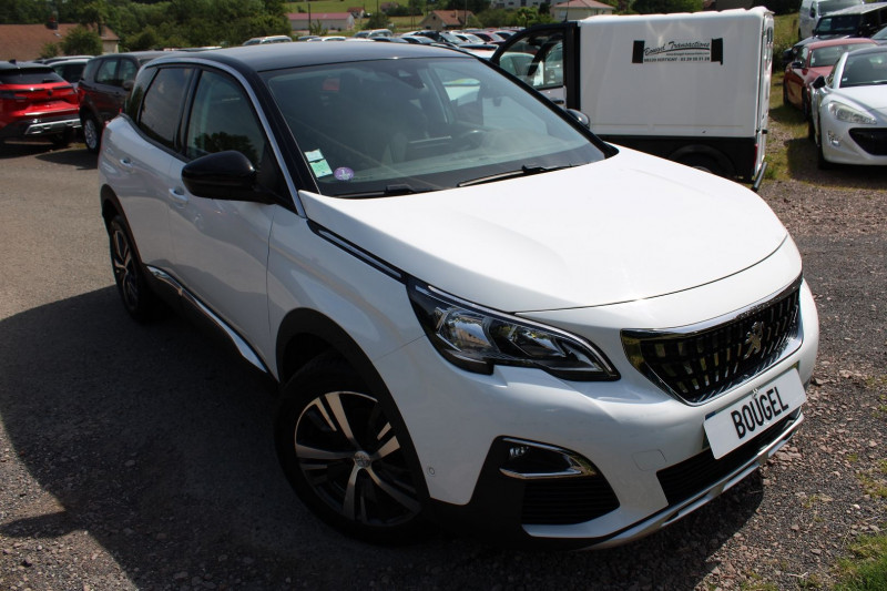 Peugeot 3008 III ALLURE 130 CV ESSENCE GPS 3D CAMÉRA MP3 USB JA 18 I-COKPIT RÉGULATEUR BLUETOOTH Essence BLANC NACRÉ Occasion à vendre