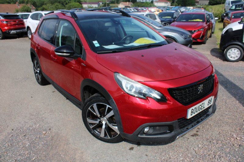 Peugeot 2008 II BLUE HDI 100 CV GT-LINE GPS 3D USB RE JA 17 TOIT PANO RADAR BLUETOOTH RÉGULATEUR Diesel ROUGE ULTIMATE Occasion à vendre