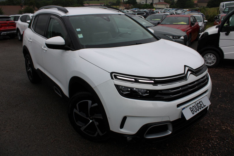 Citroen C5 AIRCROSS SHINE 130 CV ESSENCE GPS 3D CAMÉRA FULL LED USB JA 18 GRIP BLUETOOTH RÉGULATEUR Essence BLANC CRISTAL Occasion à vendre