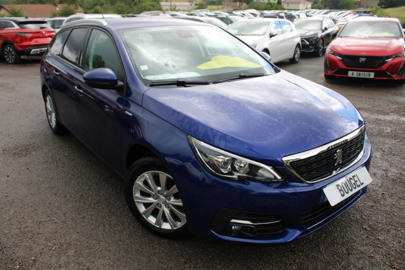 Peugeot 308 III SW STYLE 110 CV GPS RÉGULATEUR BLUETOOTH CAMÉRA 180 CLIM AUTO ABS LEDS USB BOITE 6V Essence BLEU MAGNETIQUE Occasion à vendre