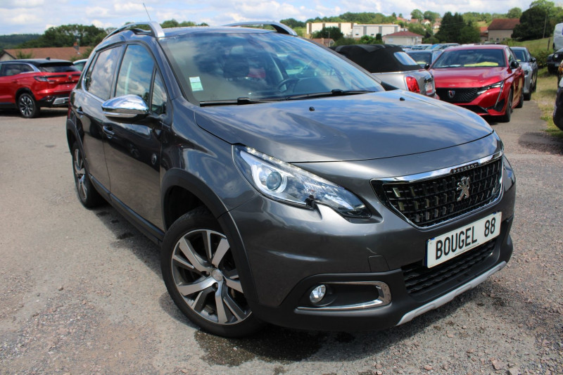 Peugeot 2008 II CROSSWAY 130 CV ESSENCE GPS 3D CAMÉRA ATTELAGE JA 17 TOIT PANO GRIP RÉGULATEUR Essence GRIS PLATINUIM Occasion à vendre