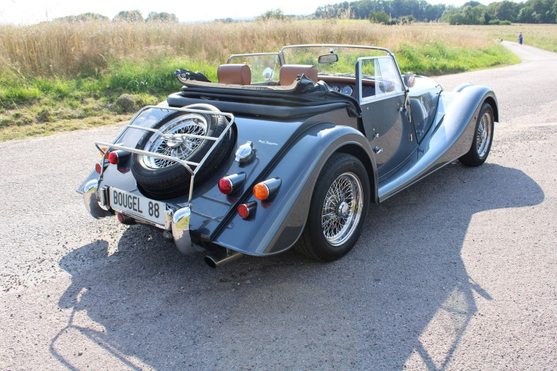 Photo 26 de l'offre de MORGAN MORGAN PLUS 4 CABRIOLET 2L 156 CV CUIR FAUVE JANTES ALU RAYON CHROMES BOIS PRECIEUX à 63500€ chez Bougel transactions