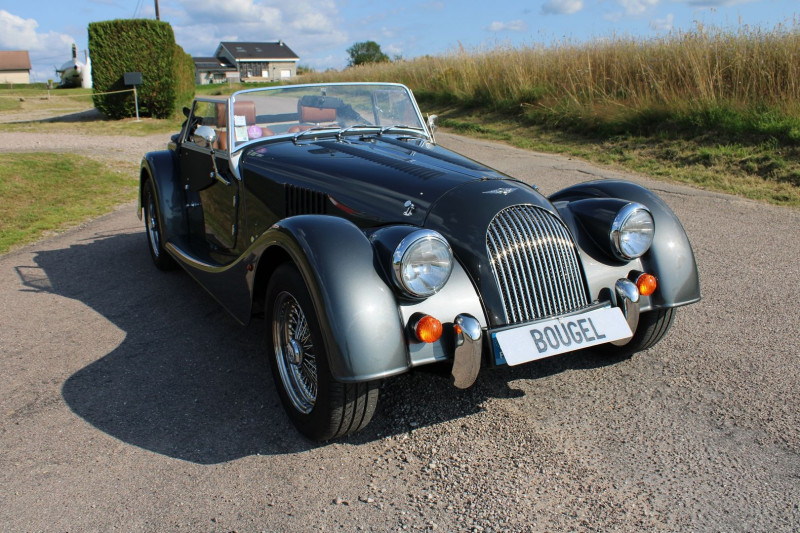 Photo 25 de l'offre de MORGAN MORGAN PLUS 4 CABRIOLET 2L 156 CV CUIR FAUVE JANTES ALU RAYON CHROMES BOIS PRECIEUX à 63500€ chez Bougel transactions