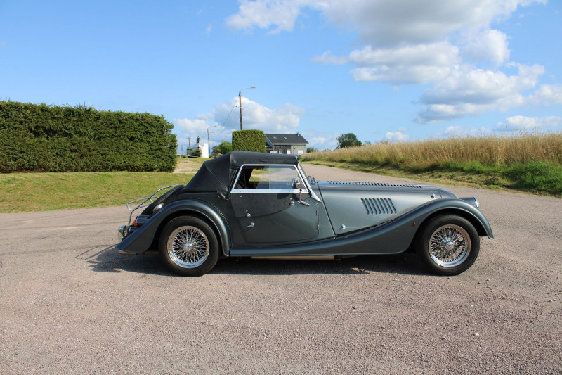 Photo 7 de l'offre de MORGAN MORGAN PLUS 4 CABRIOLET 2L 156 CV CUIR FAUVE JANTES ALU RAYON CHROMES BOIS PRECIEUX à 63500€ chez Bougel transactions