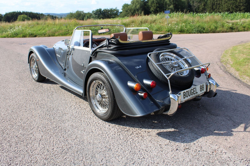 Photo 27 de l'offre de MORGAN MORGAN PLUS 4 CABRIOLET 2L 156 CV CUIR FAUVE JANTES ALU RAYON CHROMES BOIS PRECIEUX à 63500€ chez Bougel transactions