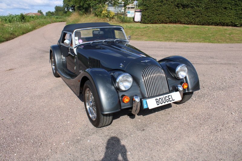 Photo 10 de l'offre de MORGAN MORGAN PLUS 4 CABRIOLET 2L 156 CV CUIR FAUVE JANTES ALU RAYON CHROMES BOIS PRECIEUX à 63500€ chez Bougel transactions