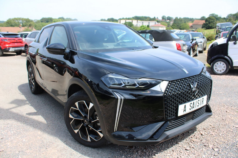 Ds DS 3 CROSSBACK II RIVOLI 130 CV GPS 3D CAMÉRA 360 ° USB JA 18 FULL LED RÉGULATEUR BOITE AUTO EAT-8 Essence NOIR DIAMAND Occasion à vendre