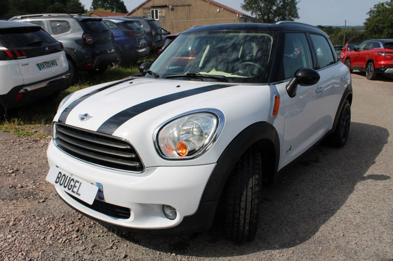 Photo 4 de l'offre de MINI COUNTRYMAN COOPER.D 112 4WD 4X4 BOITE AUTO 6V DIESEL BICOLOR CLIMAT LASER ABS ESP JA BLACKS à 14800€ chez Bougel transactions