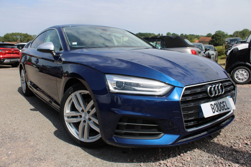 Photo 1 de l'offre de AUDI A5 SPORTBACK DESIGN LUXE 2L TDI 150 CV GPS 3D FULL LED RE USB JA 18 ATTELAGE BOITE S-TRONIC-7 à 23500€ chez Bougel transactions