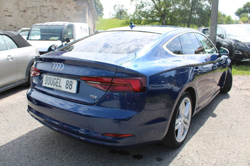 Photo 2 de l'offre de AUDI A5 SPORTBACK DESIGN LUXE 2L TDI 150 CV GPS 3D FULL LED RE USB JA 18 ATTELAGE BOITE S-TRONIC-7 à 23500€ chez Bougel transactions