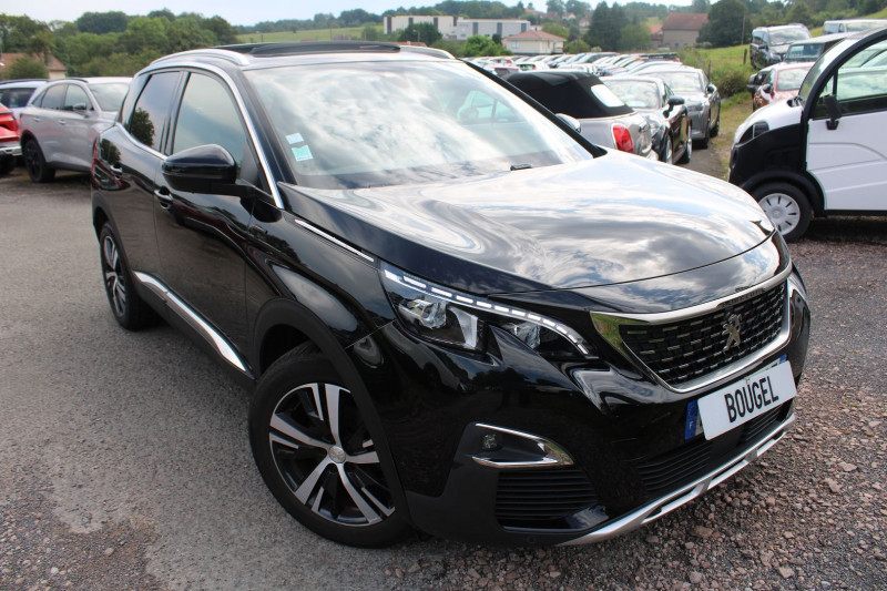 Peugeot 3008 III GT-LINE 130 CV USB GPS 3D CAMÉRA ATTELAGE MP3 FULL LED TOIT PANO I-COKPIT JA 18 Essence NOIR PERLA Occasion à vendre