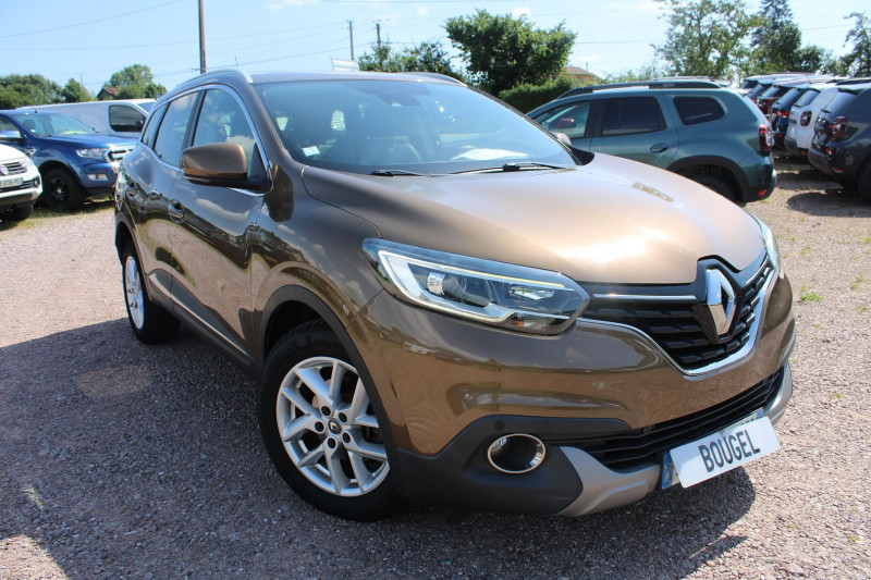 Renault KADJAR 1L6 DCI 130 CV ENERGY BUSINESS  4X4  USB GPS 3D MI/CUIR JA 17 RADAR RÉGULATEUR Diesel MARRON GLACÉ Occasion à vendre