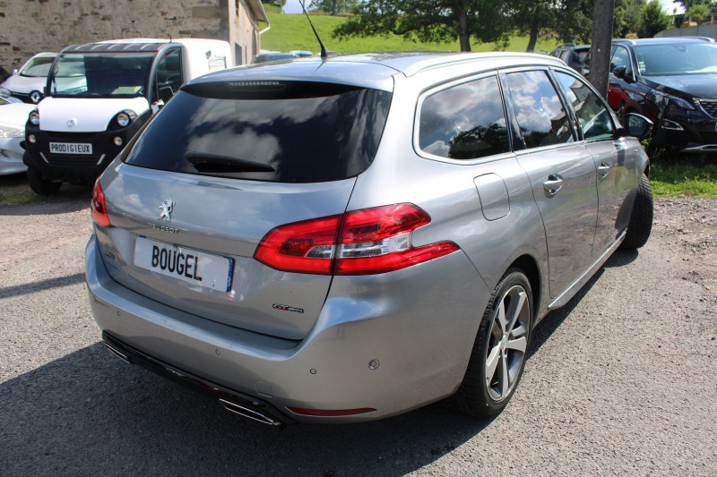 Photo 2 de l'offre de PEUGEOT 308 III SW BLUE HDI 130 CV GT-LINE GPS 3D FULL LED USB JA 17 ATTELAGE BLUETOOTH RÉGULATEUR à 15990€ chez Bougel transactions