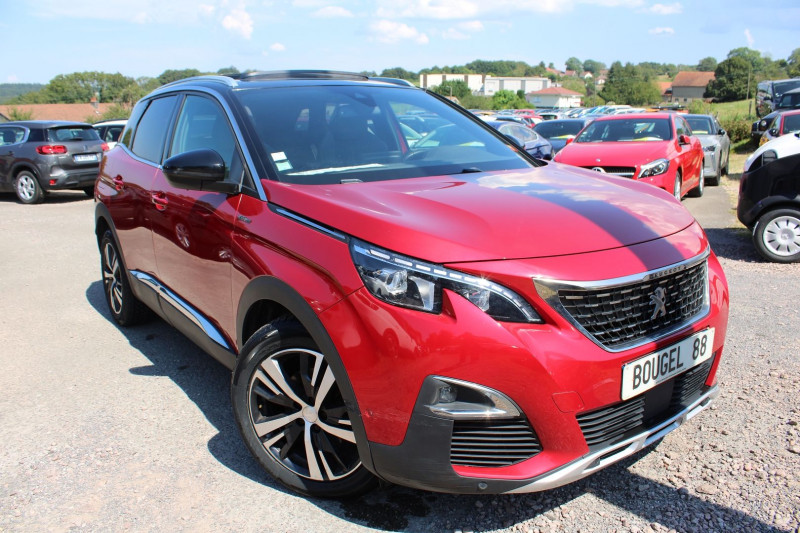 Peugeot 3008 III 1L5 BLUEHDI 130 CV GT LINE BICOLOR CAMÉRA GPS USB FULL LEDS  JA 18 TOIT OUVRANT Diesel ROUGE ULTIMATE Occasion à vendre