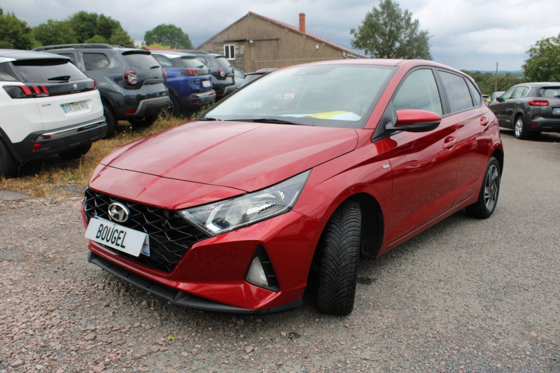 Photo 4 de l'offre de HYUNDAI I20 T-GDI 100 CV HYBRIDE 48V INTUITIVE GPS CARPLAY CAMÉRA JA 16 I-COKPIT RÉGULATEUR à 15700€ chez Bougel transactions