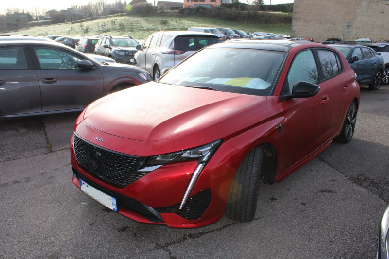 Photo 6 de l'offre de PEUGEOT 308 PHASE 4 GT 180 CV HYBRIDE GPS 3D CAMÉRA FULL LED TOIT PANO JA 18 USB BOITE AUTO EAT-8 à 31990€ chez Bougel transactions