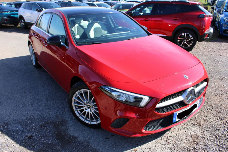 Mercedes-Benz CLASSE A 180 D 116CH BUSINESS LINE 7G-DCT Diesel ROUGE RUBIS Occasion à vendre