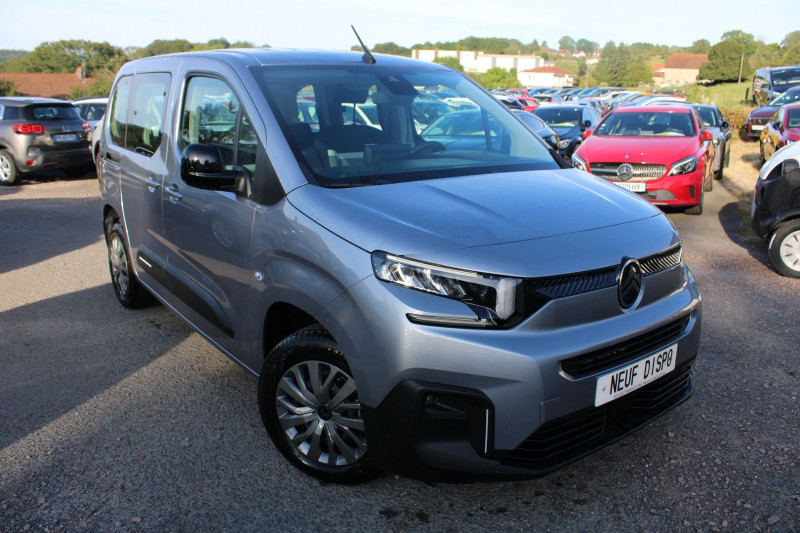 Citroen BERLINGO 5 BLUE HDI 100 CV PLUS GPS CARPLAY CAMÉRA I-COKPIT FULL LED BLUETOOTH RÉGULATEUR Diesel GRIS ACIER Occasion à vendre