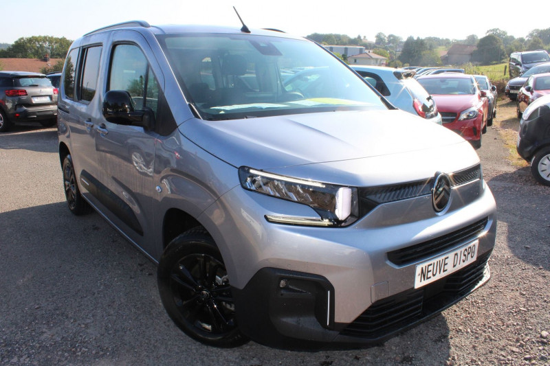 Citroen BERLINGO 5 BLUE HDI 130 CV MAX GPS 3D CAMÉRA AUDIO FULL LED USB JA 16 I-COKPIT RÉGULATEUR Diesel GRIS ACIER Occasion à vendre