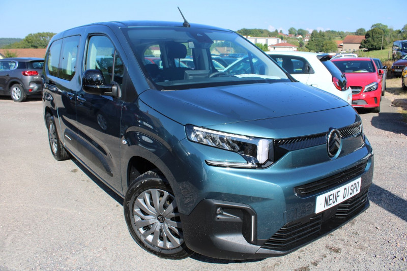 Citroen BERLINGO 5 XL PLUS BLUE HDI 130 CV GPS CARPLAY CAMÉRA I-COKPIT FULL LED BLUETOOTH RÉGULATEUR Diesel KIAMA BLUE Occasion à vendre